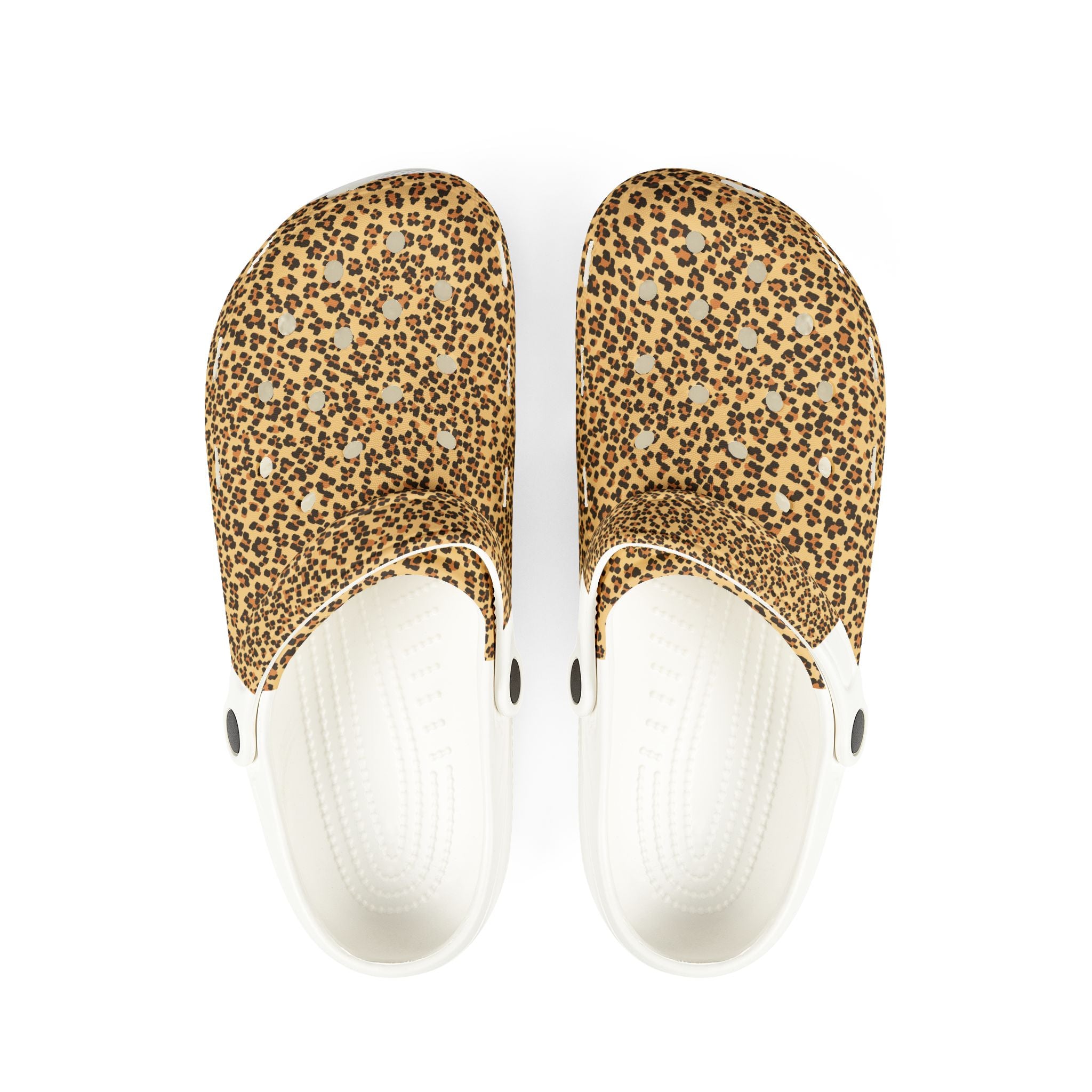 Leopard Print EVA Foam Clogs - Stylish Comfort for Everyday Wear